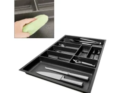 Outlet SOTECH ORGA-BOX-3 Besteckeinsätze Tiefe 473 mm Höhe 50,5 mm Schubladeneinsätze Breite 691 mm Anthrazit