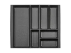 SOTECH ORGA-BOX-2 Besteckeinsatz Tiefe 462 mm Höhe 50,5 mm Für Nobilia Küchen Canvas Struktur Breite 509 mm< Besteckkästen
