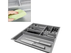 Discount SOTECH ORGA-BOX-3 Besteckeinsätze Tiefe 473 mm Höhe 50,5 mm Schubladeneinsätze Breite 491 mm Silbergrau