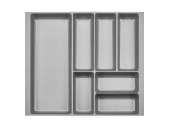 SOTECH ORGA-BOX-2 Besteckeinsatz Tiefe 462 mm Höhe 50,5 mm Für Nobilia Küchen Canvas Struktur Breite 509 mm< Besteckkästen