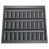 SOTECH Besteckkästen<ORGA-BOX Gewürzgläsereinsatz 510 x 480 x 28 mm Silbergrau Gewürzdoseneinsatz Für 60er Korpusbreite
