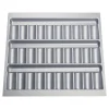 SOTECH ORGA-BOX Gewürzgläsereinsatz 499 x 462 x 28 mm Silbergrau Gewürzdoseneinsatz Für 60er Korpusbreite< Besteckkästen