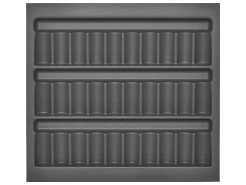 SOTECH ORGA-BOX Gewürzgläsereinsatz Gewürzdoseneinsatz 513 x 28 x 473 mm Oriongrau Für Blum 60er Korpusbreite< Besteckkästen