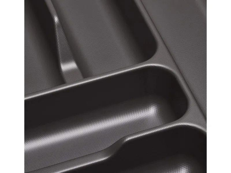 Best SOTECH Orga-Box I Besteckeinsatz Höhe 55 mm Lavagrau 1000 mm Für Blum Tandembox und ModernBox