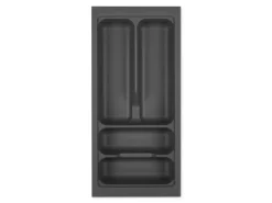 SOTECH Besteckkästen<Orga-Box I Besteckeinsatz Höhe 55 mm Oriongrau 300 mm Antirutschbeschichtung Für Blum Tandembox und ModernBox