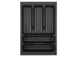 SOTECH Orga-Box I Besteckeinsatz Höhe 55 mm Lavagrau 400 mm Für Blum Tandembox und ModernBox< Besteckkästen