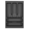 New SOTECH Orga-Box I Besteckeinsatz Höhe 55 mm Oriongrau 400 mm Antirutschbeschichtung Für Blum Tandembox und ModernBox