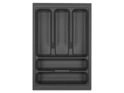 New SOTECH Orga-Box I Besteckeinsatz Höhe 55 mm Oriongrau 400 mm Antirutschbeschichtung Für Blum Tandembox und ModernBox