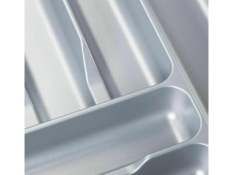 Best SOTECH Orga-Box I Besteckeinsatz Silbergrau 500 mm Höhe 55 mm Für Blum Tandembox und ModernBox