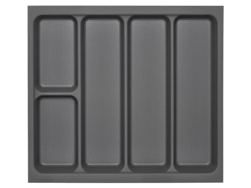 SOTECH ORGA-BOX I Mehrzweckeinsatz Besteckeinsatz 519 x 50 x 473 mm Oriongrau Für Blum 60er Korpusbreite< Besteckkästen