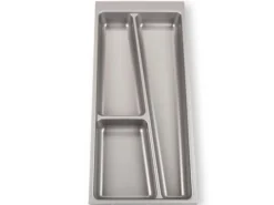 SOTECH ORGA-BOX II Besteckeinsatz 300 mm Höhe 45 mm Silbergrau Für Nobilia Schubladen< Besteckkästen