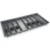 SOTECH Besteckkästen<ORGA-BOX IV UNIVERSAL Besteckeinsatz 1000 mm Höhe 53 mm Schubkasteneinsatz Besteckeinteilung