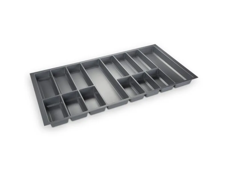 SOTECH Besteckkästen<ORGA-BOX IV UNIVERSAL Besteckeinsatz 1000 mm Höhe 53 mm Schubkasteneinsatz Besteckeinteilung