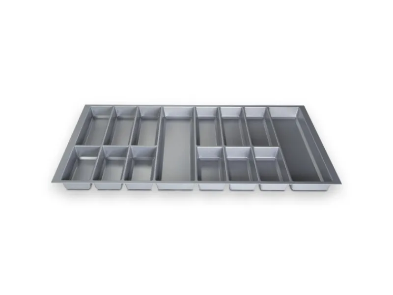 SOTECH Besteckkästen<ORGA-BOX IV UNIVERSAL Besteckeinsatz 1000 mm Höhe 53 mm Schubkasteneinsatz Besteckeinteilung