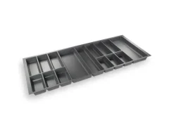 SOTECH Besteckkästen<ORGA-BOX IV UNIVERSAL Besteckeinsatz 1200 mm Höhe 53 mm Schubkasteneinsatz Besteckeinteilung