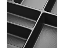 Best SOTECH Orga-Box Junker Slim Besteckeinsatz Höhe 52 mm Für Korpusbreite 500 mm Lavagrau Für JUNKER SLIM Schubladensystem