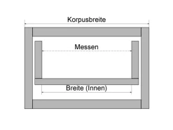 Outlet SOTECH Orga-Box VII Besteckeinsatz Schwarz 300 mm Höhe 50,5 mm mit Softtouch Oberfläche