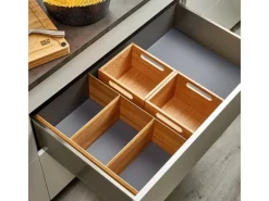 SOTECH Schubladen Besteckeinsatz 473 x 273 x 145 mm Aus Massivholz Eiche Lackiert< Besteckkästen
