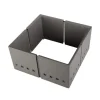 New SOTECH 1x Organisationsrahmen CuisioFlex 129 mm Höhe Stufenlos Verstellbar von 236 - 386 mm inkl. Anti-Rutsch-Füße