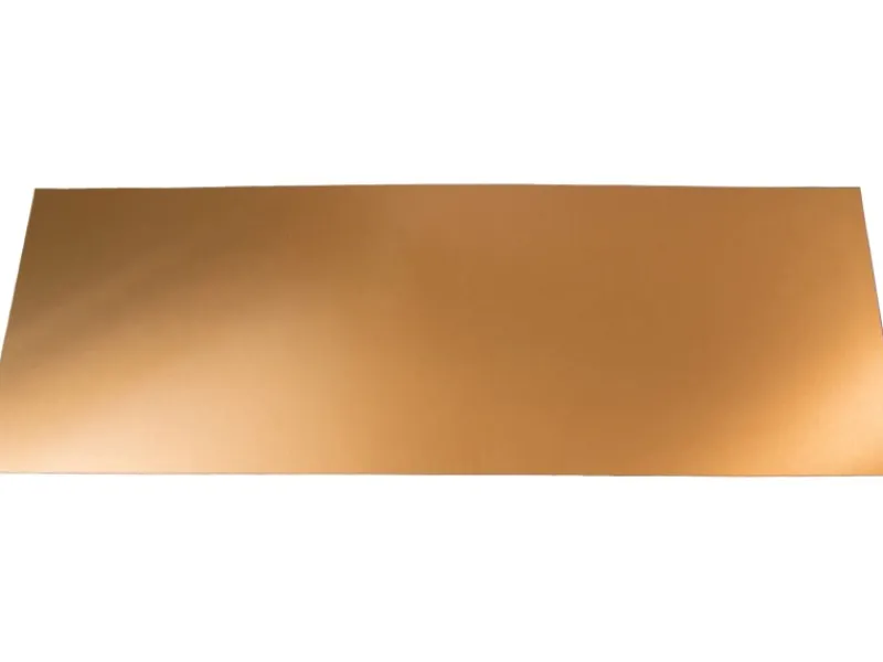 Sprela Rückwandkompaktplatte Kupfer-Edelstahl 2 mm x 119,6 cm x 55 cm< Küchenrückwände