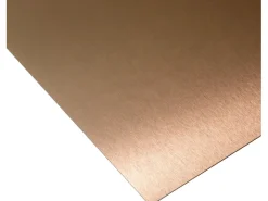 Sprela Rückwandkompaktplatte Kupfer-Edelstahl 2 mm x 119,6 cm x 55 cm< Küchenrückwände