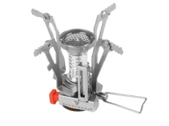 STAHLWERK Pfannen<Camping Kochgeschirr Alu Campinggeschirr Gaskocher Outdoor Set