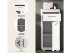 Standschrank 37 cm x 88 cm x 31 cm Front FSC®< Küchenschränke