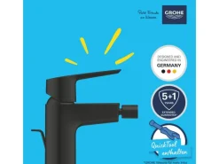 Grohe Start Einhand-Bidetbatterie, 1/2"< Einhebelmischer