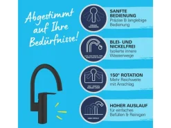 Grohe Einhebelmischer<Start Einhand-Spültischbatterie, 1/2"
