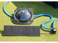 Steinbach Wassersysteme<Zirkulationspumpe mit PV-Panel