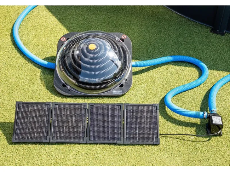 Steinbach Wassersysteme<Zirkulationspumpe mit PV-Panel