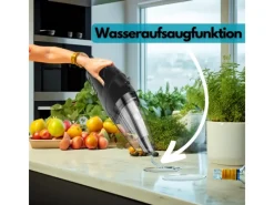 STEINBORG Haushaltsgeräte<SB-1031 Akku-Handstaubsauger mit Tasche 6500 Pa