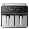 STEINBORG SB-3131 Dual Heißluftfritteuse 4+4 Liter 1700 Watt< Haushaltsgeräte