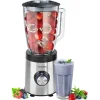 Sale STEINBORG SB-7020 Edelstahl Standmixer 1,5 Liter BPA-Frei 800 Watt