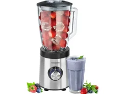 Sale STEINBORG SB-7020 Edelstahl Standmixer 1,5 Liter BPA-Frei 800 Watt