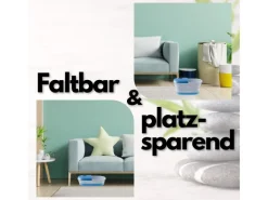 STEINBORG SB-1060 Faltbares Fußsprudelbad mit Fernbedienung Platzsparend Timer< Haushaltsgeräte
