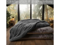 STEINBORG Haushaltsgeräte<SB-9522 Heizdecke mit Timer 9 Temperaturstufen 180x130 cm