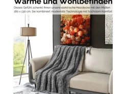 STEINBORG Haushaltsgeräte<SB-9523 Heizdecke mit Timer 9 Temperaturstufen 180x130 cm
