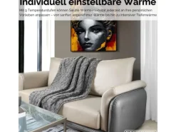 STEINBORG Haushaltsgeräte<SB-9523 Heizdecke mit Timer 9 Temperaturstufen 180x130 cm