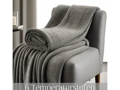 STEINBORG SB-9521 Heizdecke mit Timer 6 Temperaturstufen 150x80 cm< Haushaltsgeräte