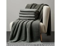 STEINBORG SB-9521 Heizdecke mit Timer 6 Temperaturstufen 150x80 cm< Haushaltsgeräte