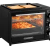 Best STEINBORG SB-3001  3in1 Minibackofen mit Umluft 20 Liter 1300 Watt Schwarz