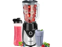 Outlet STEINBORG SB-7030 Standmixer mit To-Go Becher Glaskrug BPA-Frei 500 Watt