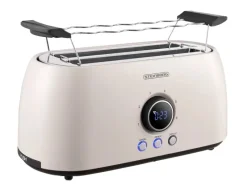 Hot STEINBORG SB-2214 XXL 4 Scheiben Toaster Digitales Display 1500 Watt Beige