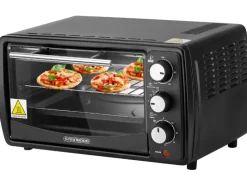 Clearance STEINBORG SB-3005S Minibackofen 13 Liter 1200 Watt Schwarz
