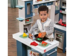 Step2 Spielküche Grand Walk In Wood Kitchen< Herde