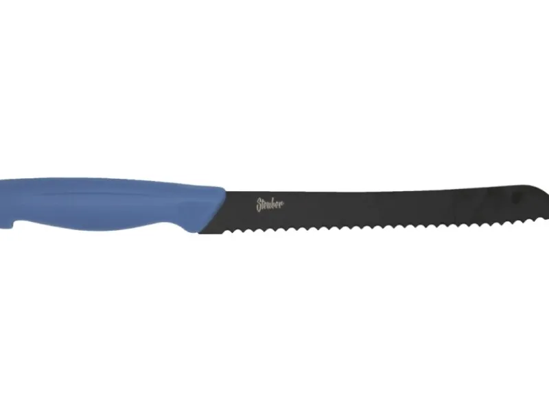 Steuber Brotmesser 31,9 cm Blau< Küchenhelfer