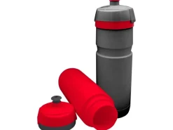 Steuber Küchenhelfer<Fahrradtrinkflasche ca. 700 ml Grau-Rot