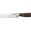 Steuber Küchenhelfer<Gemüsemesser Walnuss