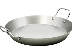 Steuber Pfannen|Kochfelder<Grillwok Ø 32 cm Silber